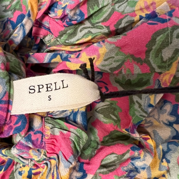 NWT Spell Dolly Off Shoulder Dress SMALL (S) - Picture 6 of 12